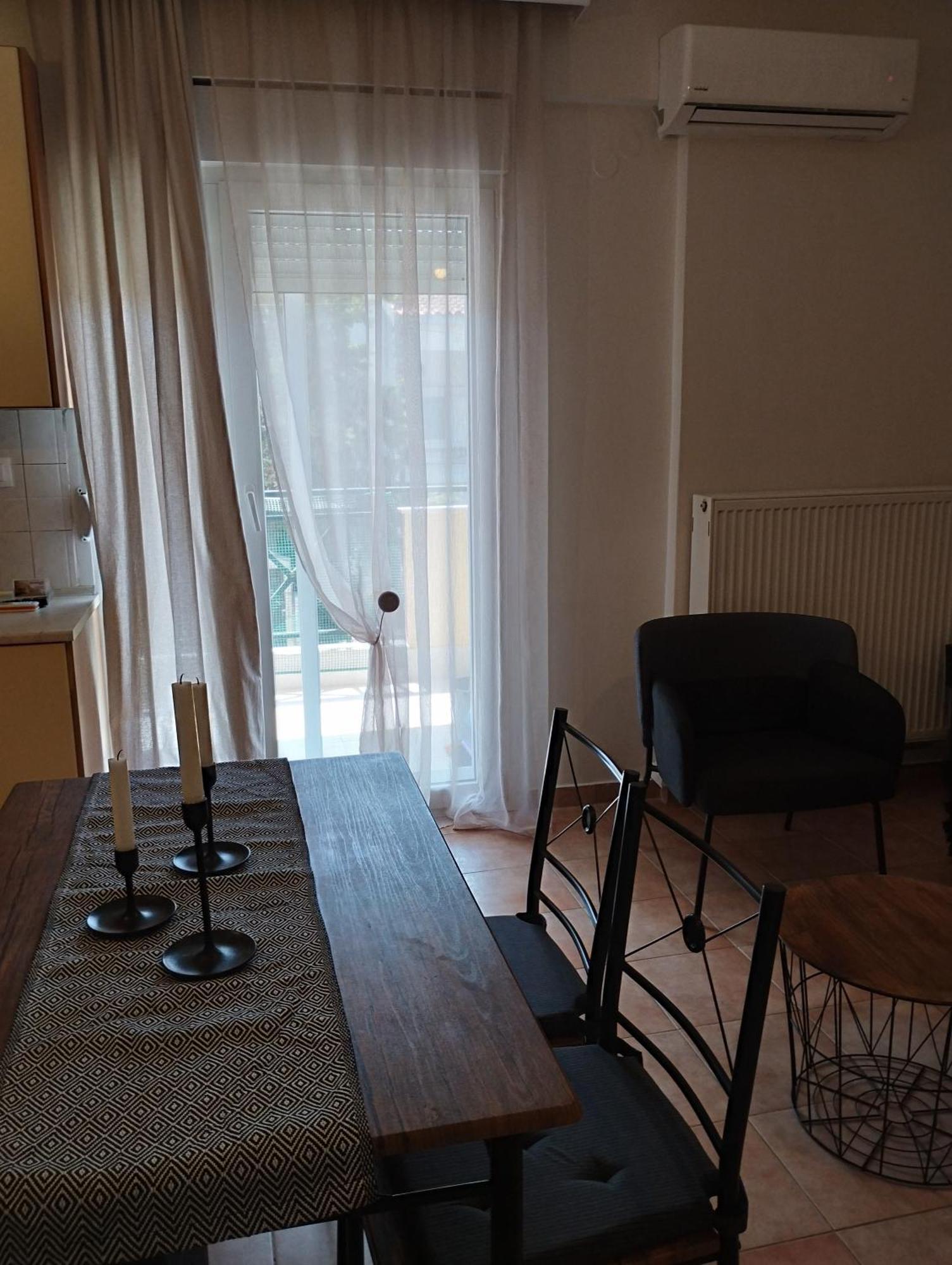 Seashell Apartment Peraia  Bagian luar foto