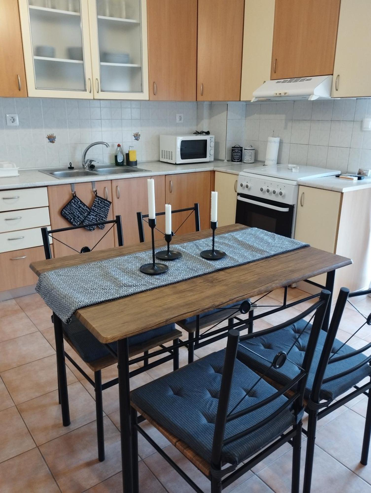 Seashell Apartment Peraia  Bagian luar foto