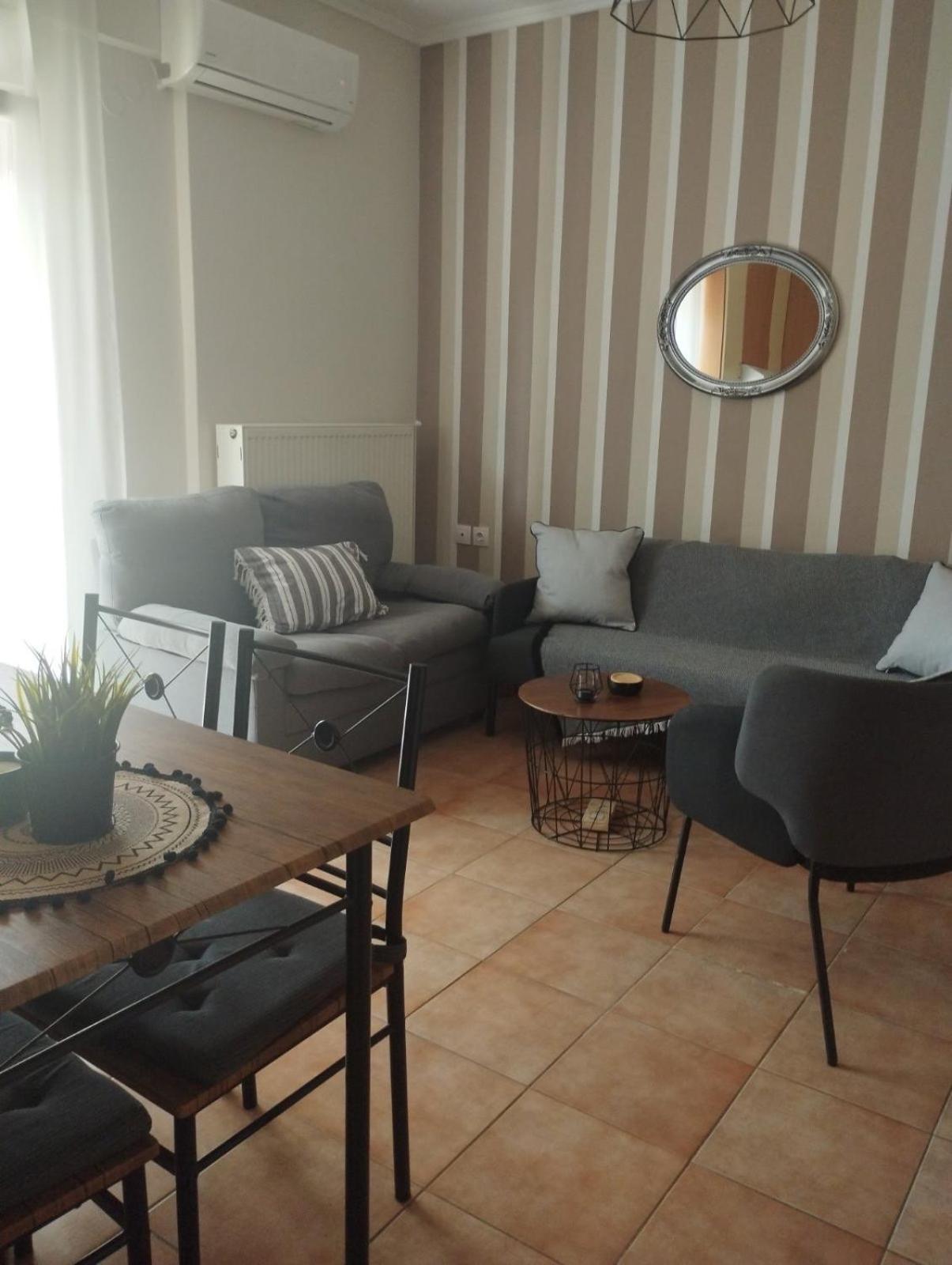 Seashell Apartment Peraia  Bagian luar foto